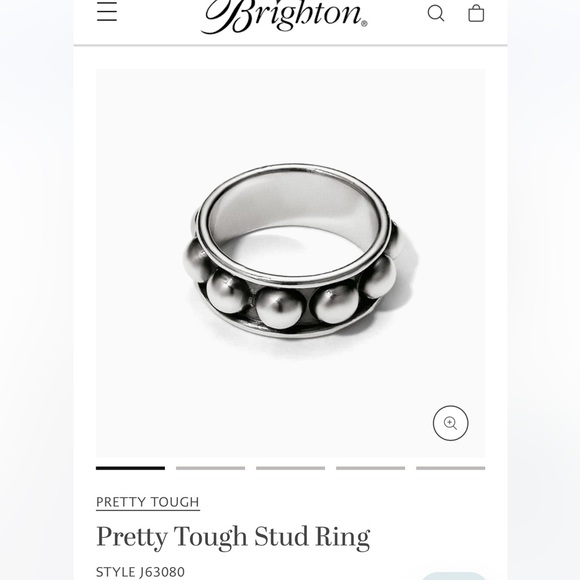 Brighton Pretty Tough Stud Ring New - Picture 1 of 2
